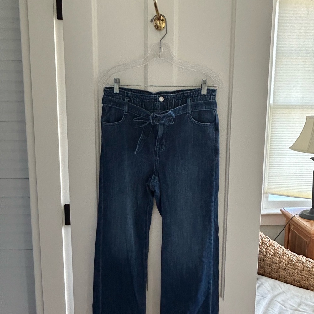J. Crew Dark Blue Flare Jeans